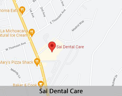 Map image for Find a Dentist in Sonoma, CA